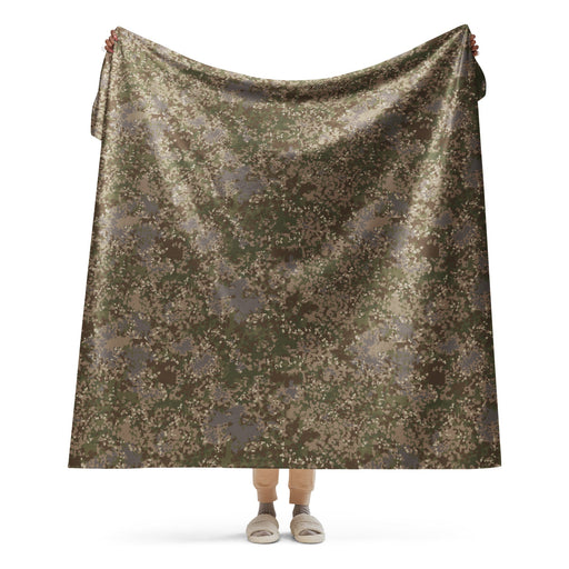 Flecktarn Multitarn Shadow CAMO Sherpa Blanket - 60″×80″
