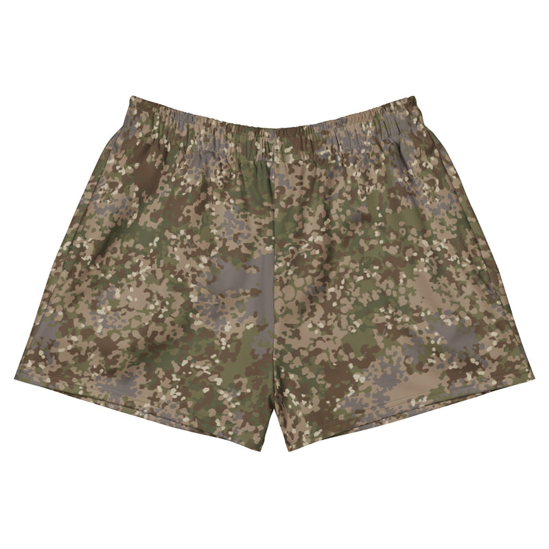 Flecktarn Multitarn Shadow CAMO Unisex Athletic Shorts