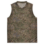 Flecktarn Multitarn Shadow CAMO Unisex Basketball Jersey