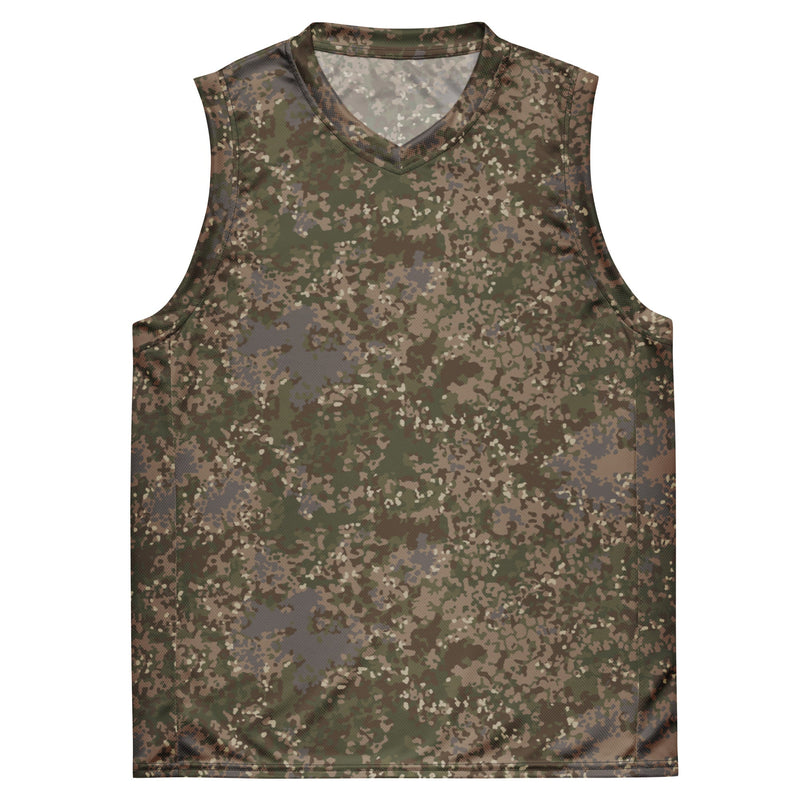 Flecktarn Multitarn Shadow CAMO Unisex Basketball Jersey