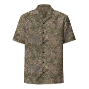 Flecktarn Multitarn Shadow CAMO Unisex Short-Sleeve Button Shirt - Button-Up
