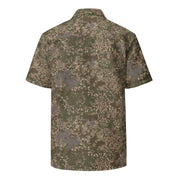 Flecktarn Multitarn Shadow CAMO Unisex Short-Sleeve Button Shirt - Button-Up