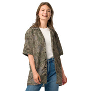 Flecktarn Multitarn Shadow CAMO Unisex Short-Sleeve Button Shirt - Button-Up