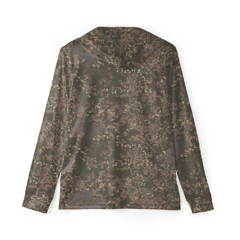 Flecktarn Multitarn Shadow CAMO Unisex Sports Warmup Hoodie