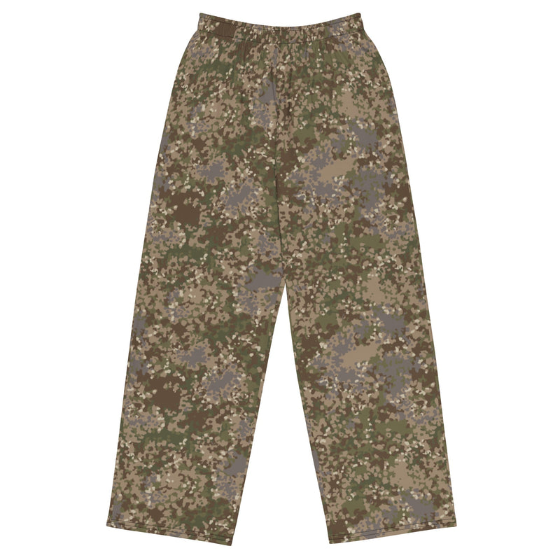 Flecktarn Multitarn Shadow CAMO Unisex Wide-Leg Leisure Pants - 2XS - Pant