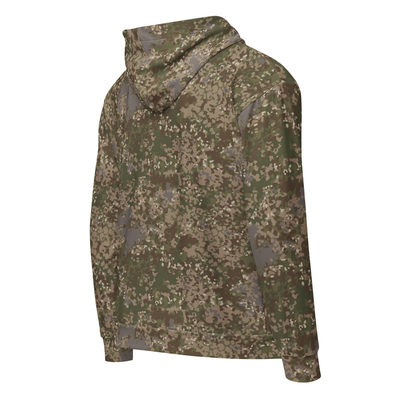 Flecktarn Multitarn Shadow CAMO Unisex Zip Hoodie