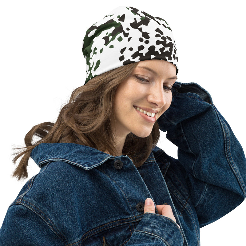Flecktarn Scandinavian Snow CAMO Beanie - Head