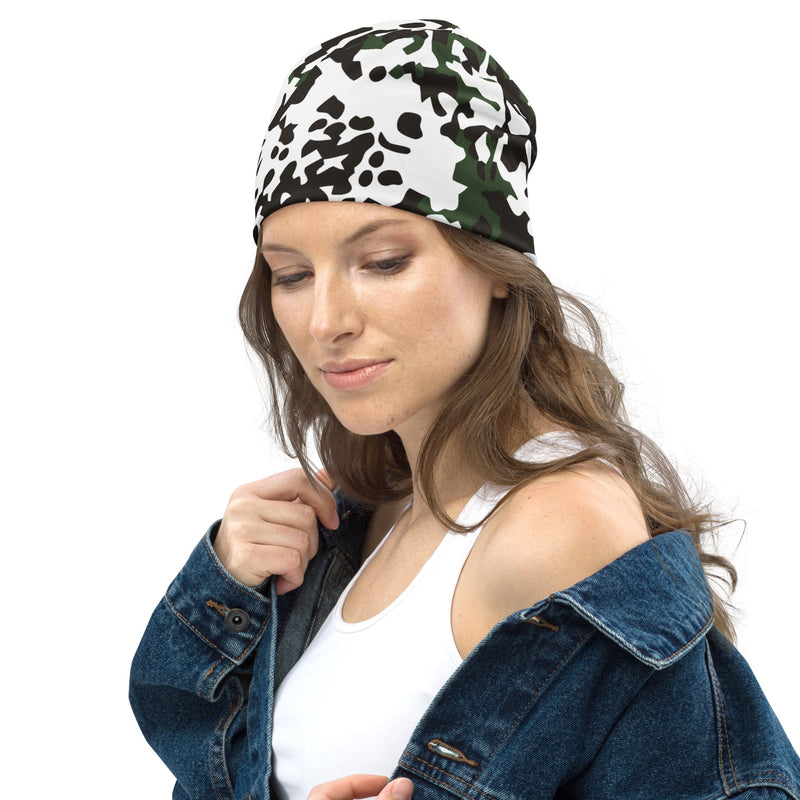 Flecktarn Scandinavian Snow CAMO Beanie - Head