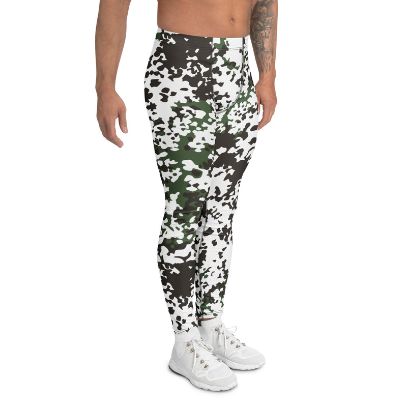 Flecktarn Scandinavian Snow CAMO Mens Leggings - Men