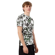 Flecktarn Scandinavian Snow CAMO Mens Short-Sleeve Rash Guard - SS