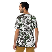 Flecktarn Scandinavian Snow CAMO Mens T-Shirt - Shirt - Tee