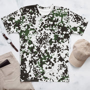 Flecktarn Scandinavian Snow CAMO Mens T-Shirt - XS - Shirt - Tee