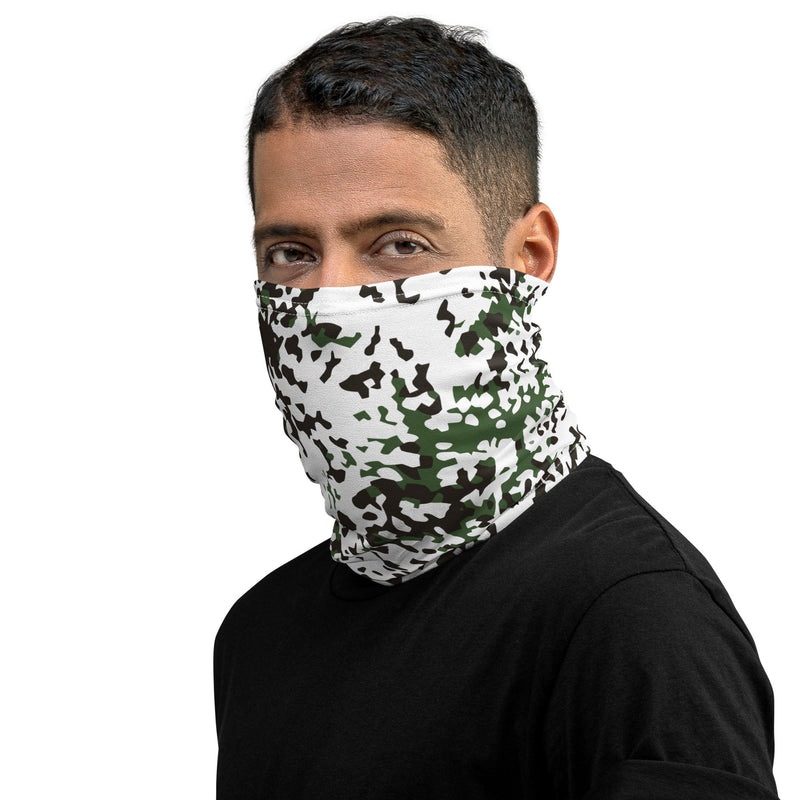 Flecktarn Scandinavian Snow CAMO Neck Gaiter - Head