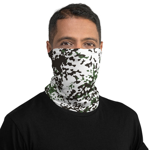 Flecktarn Scandinavian Snow CAMO Neck Gaiter - Head