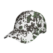 Flecktarn Scandinavian Snow CAMO Snapback Ball Cap - U / White - Head