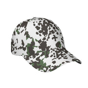 Flecktarn Scandinavian Snow CAMO Snapback Ball Cap - U / White - Head