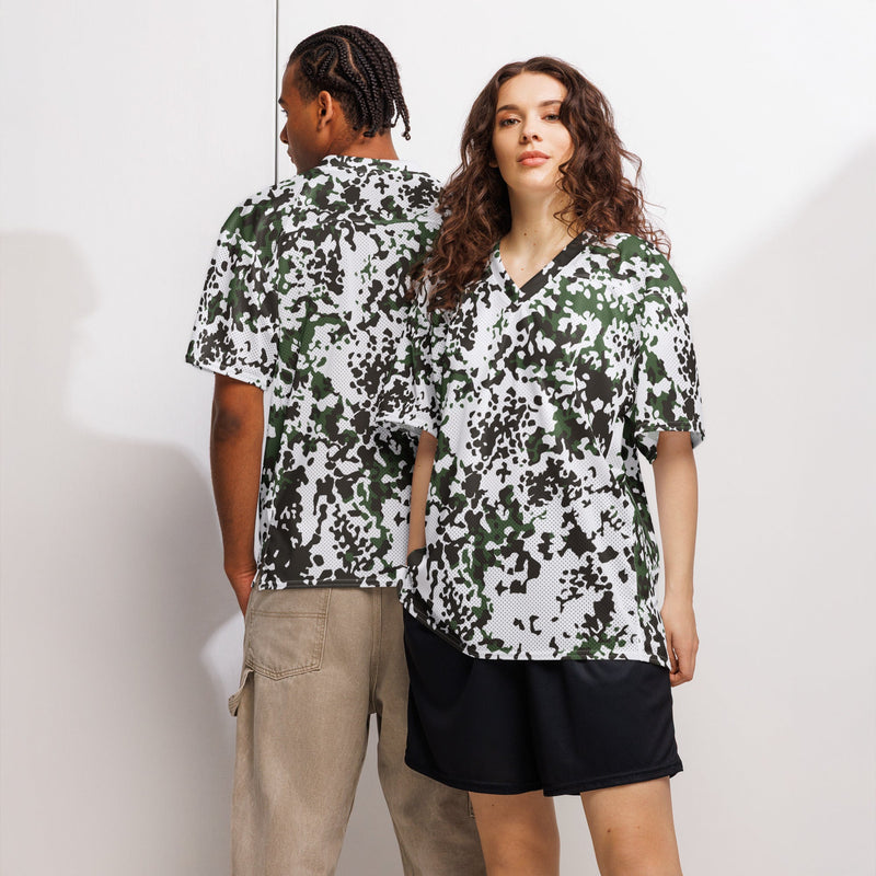 Flecktarn Scandinavian Snow CAMO Unisex American Football Jersey