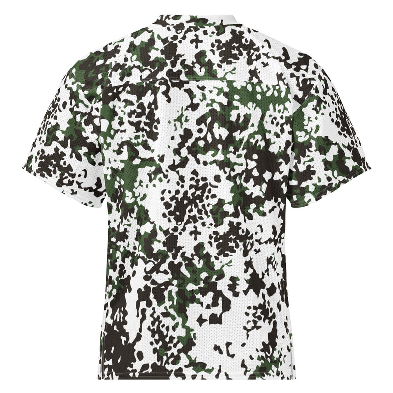Flecktarn Scandinavian Snow CAMO Unisex American Football Jersey
