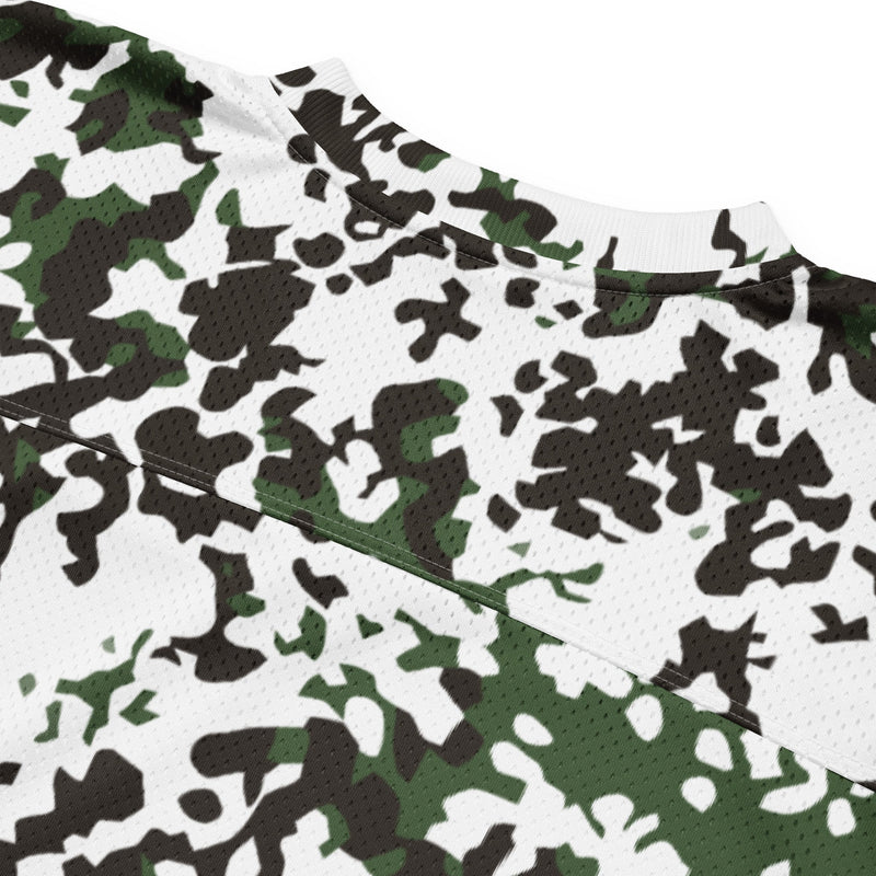 Flecktarn Scandinavian Snow CAMO Unisex American Football Jersey