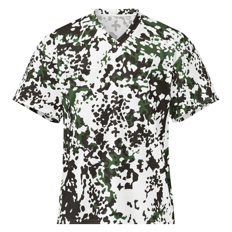 Flecktarn Scandinavian Snow CAMO Unisex American Football Jersey - 2XS