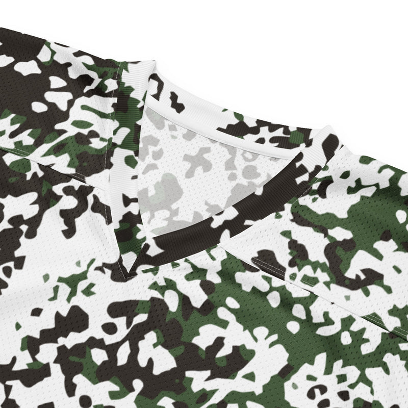 Flecktarn Scandinavian Snow CAMO Unisex American Football Jersey