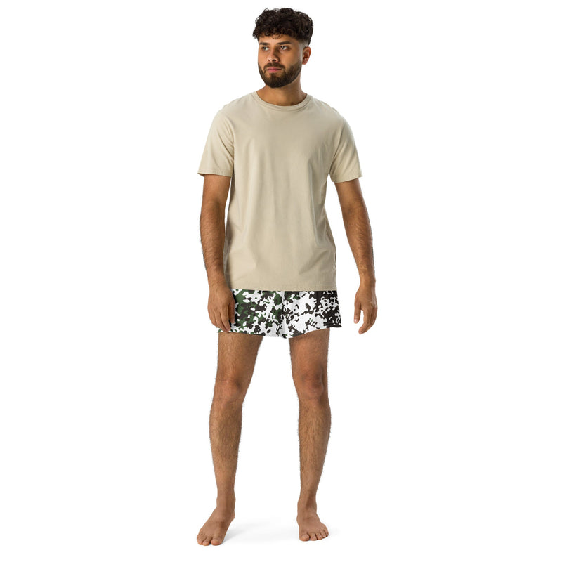 Flecktarn Scandinavian Snow CAMO Unisex Athletic Shorts