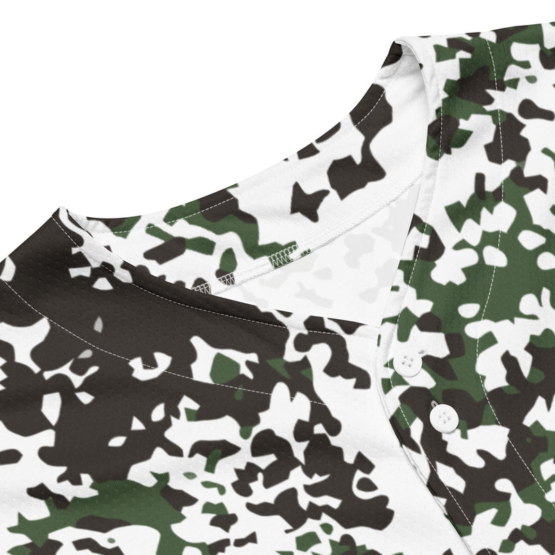 Flecktarn Scandinavian Snow CAMO Unisex Baseball Jersey