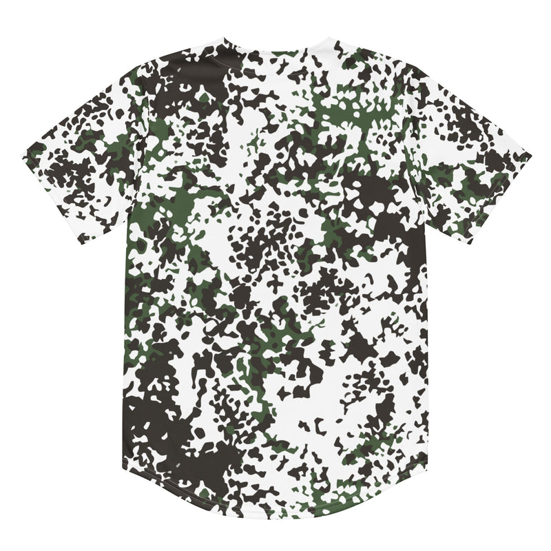 Flecktarn Scandinavian Snow CAMO Unisex Baseball Jersey