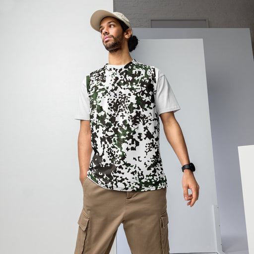 Flecktarn Scandinavian Snow CAMO Unisex Basketball Jersey - 2XS