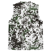 Flecktarn Scandinavian Snow CAMO Unisex Basketball Jersey