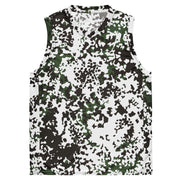 Flecktarn Scandinavian Snow CAMO Unisex Basketball Jersey