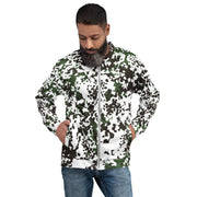 Flecktarn Scandinavian Snow CAMO Unisex Bomber Jacket