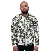 Flecktarn Scandinavian Snow CAMO Unisex Bomber Jacket