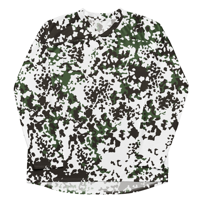 Flecktarn Scandinavian Snow CAMO Unisex Hockey Fan Jersey