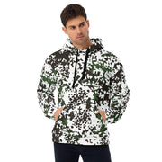 Flecktarn Scandinavian Snow CAMO Unisex Hoodie - 2XS