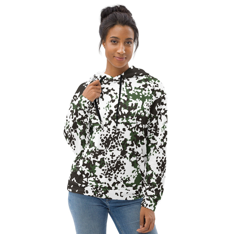 Flecktarn Scandinavian Snow CAMO Unisex Hoodie