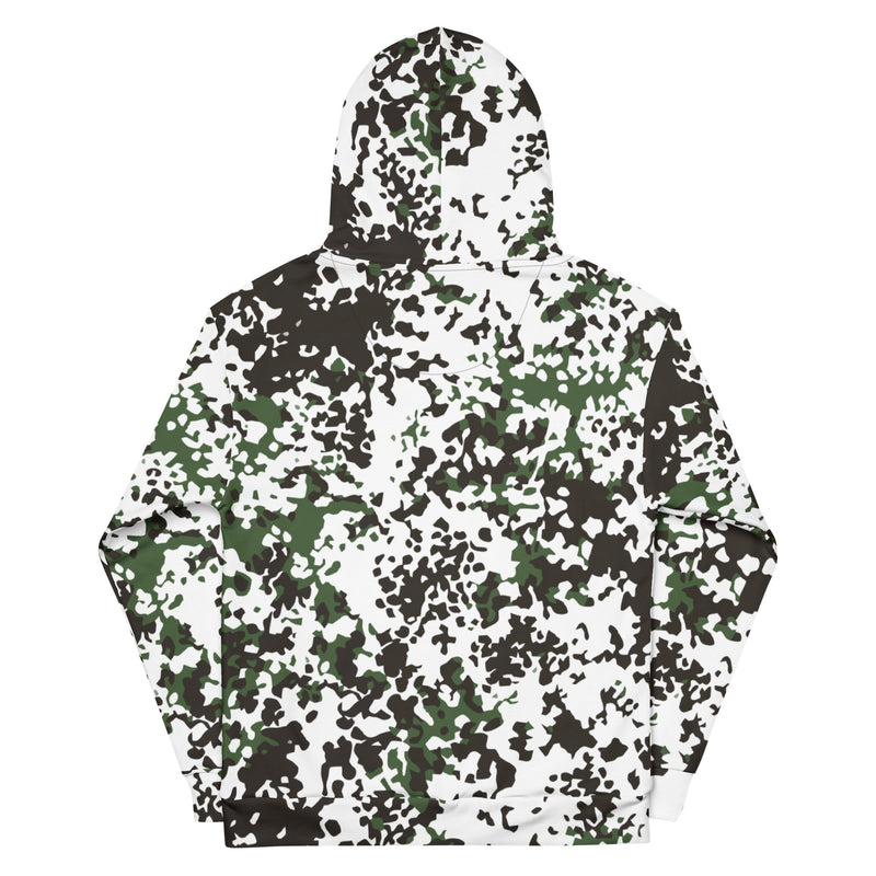 Flecktarn Scandinavian Snow CAMO Unisex Hoodie