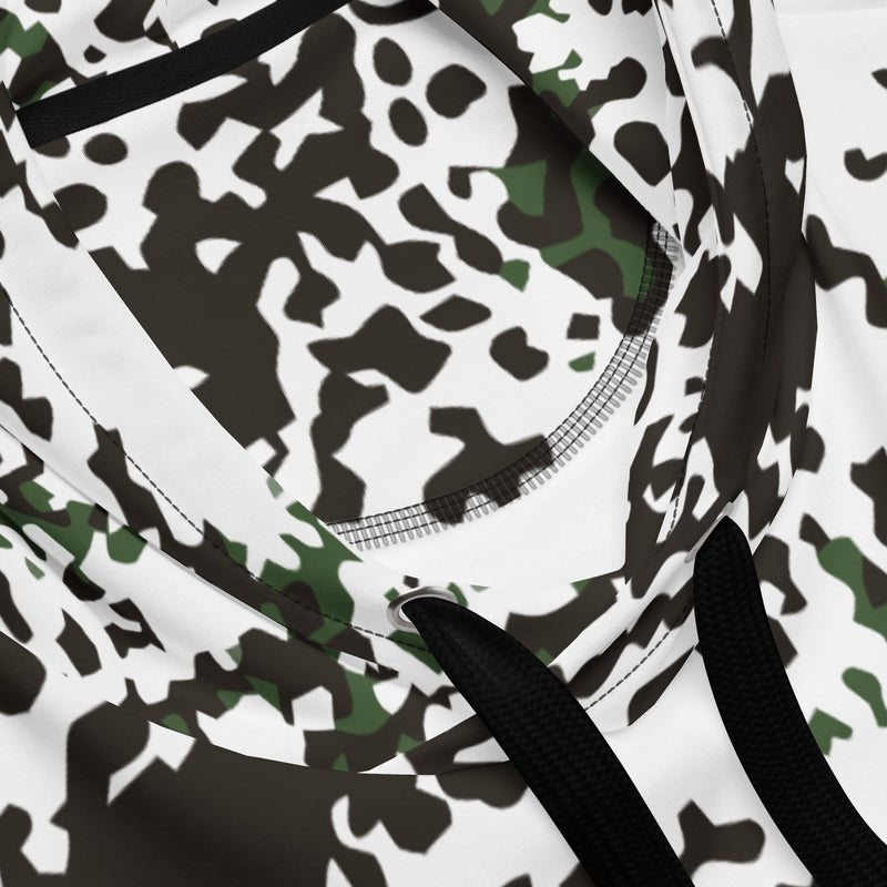Flecktarn Scandinavian Snow CAMO Unisex Hoodie