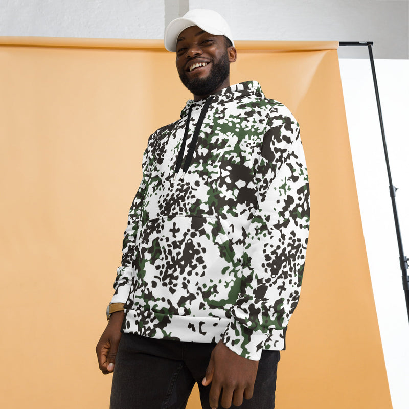 Flecktarn Scandinavian Snow CAMO Unisex Hoodie