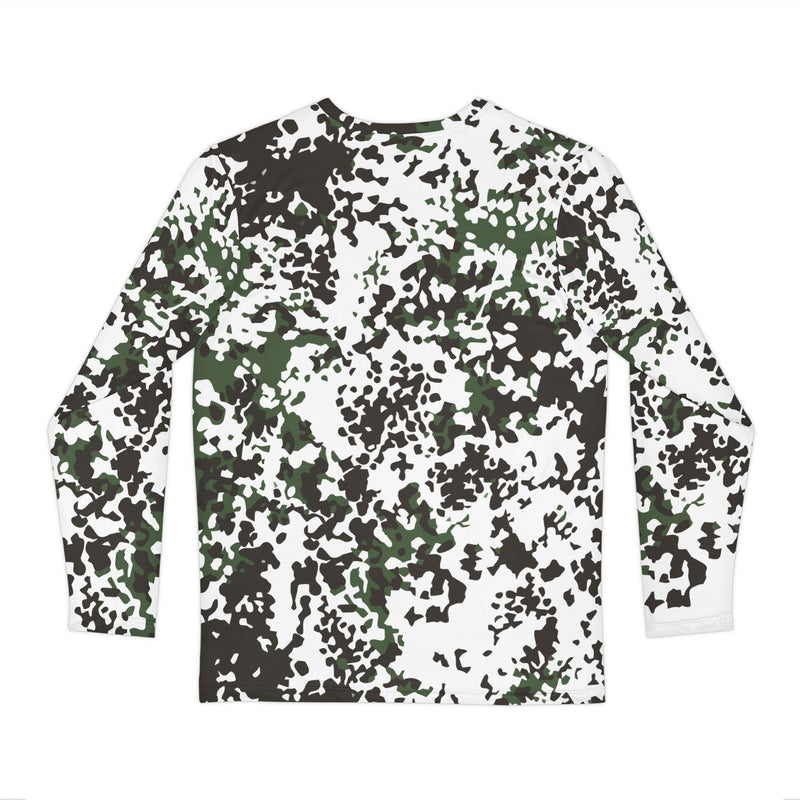 Flecktarn Scandinavian Snow CAMO Unisex Long-Sleeve Shirt