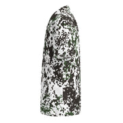 Flecktarn Scandinavian Snow CAMO Unisex Short-Sleeve Button Shirt - Button-Up