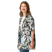 Flecktarn Scandinavian Snow CAMO Unisex Short-Sleeve Button Shirt - Button-Up