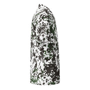 Flecktarn Scandinavian Snow CAMO Unisex Short-Sleeve Button Shirt - Button-Up