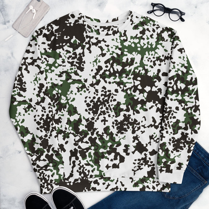 Flecktarn Scandinavian Snow CAMO Unisex Sweatshirt