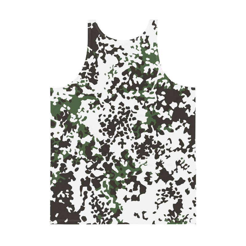 Flecktarn Scandinavian Snow CAMO Unisex Tank Top - Shirt
