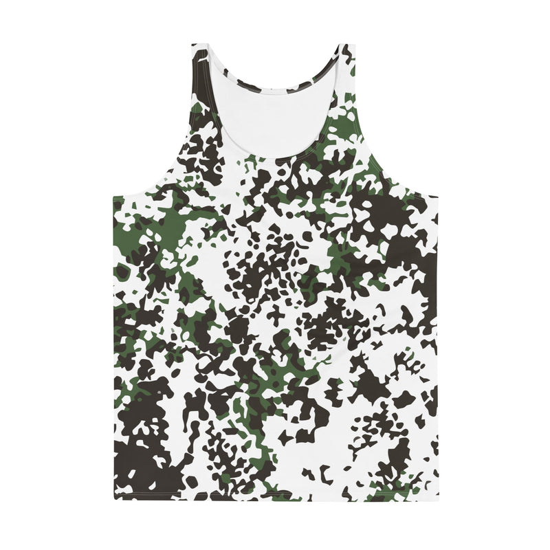 Flecktarn Scandinavian Snow CAMO Unisex Tank Top - Shirt