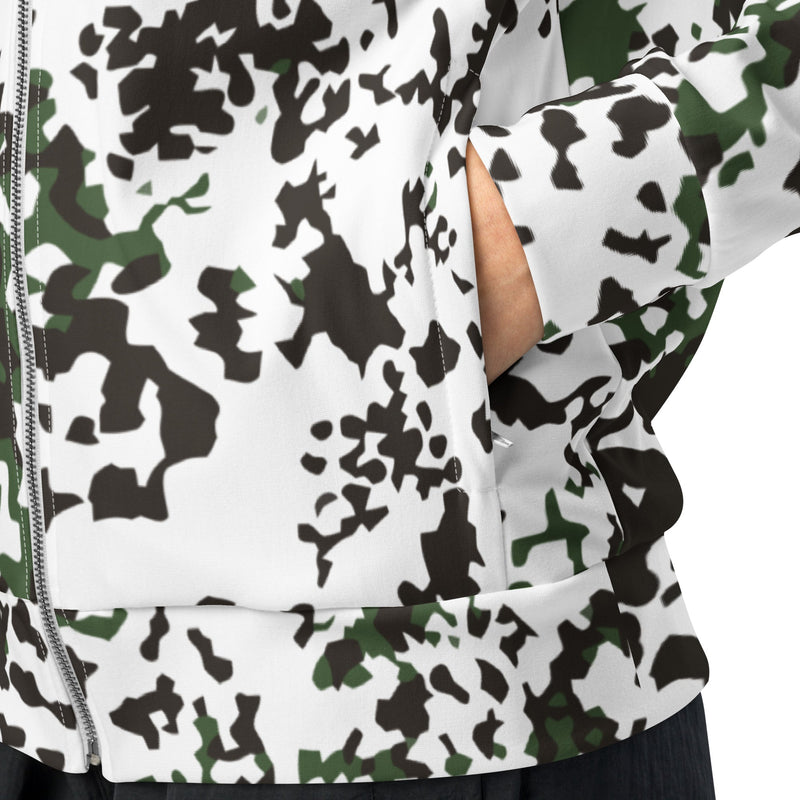 Flecktarn Scandinavian Snow CAMO Unisex Track Jacket