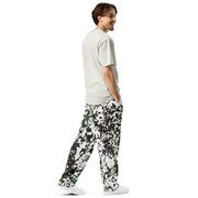 Flecktarn Scandinavian Snow CAMO Unisex Wide-Leg Joggers