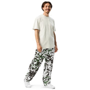 Flecktarn Scandinavian Snow CAMO Unisex Wide-Leg Joggers