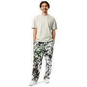 Flecktarn Scandinavian Snow CAMO Unisex Wide-Leg Joggers
